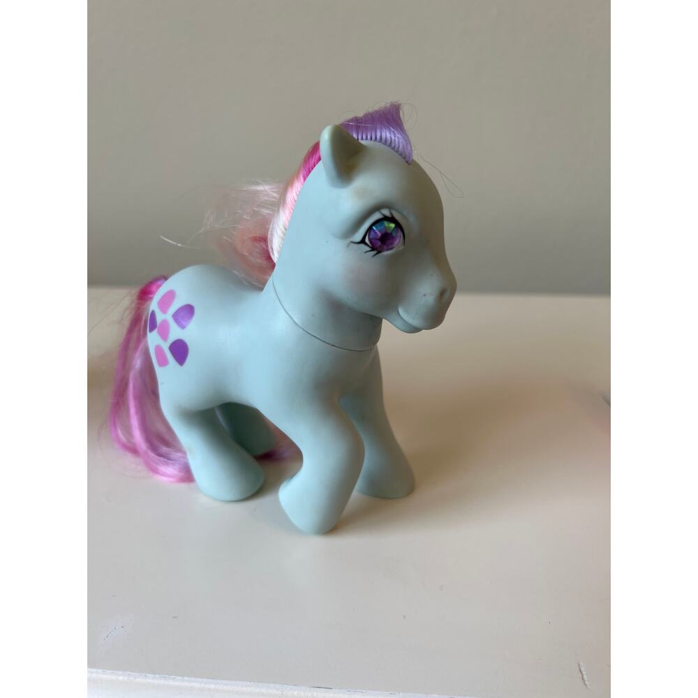 My Little Pony Sweet Stuff 1985 G1 Purple Twinkle Eyes Vintage Hong Kong